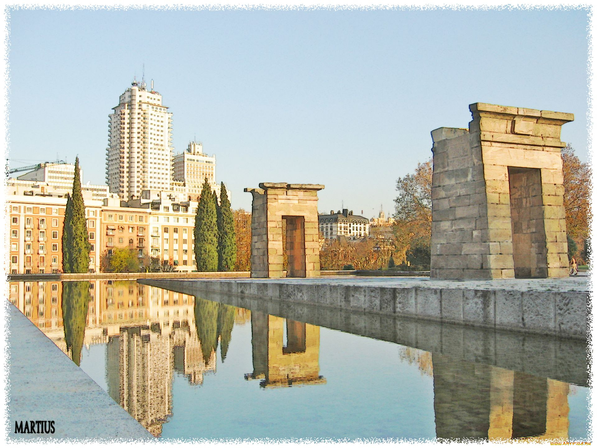 templo, de, debod, , 